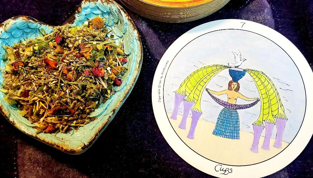 7 Tazas - Tarot y Té