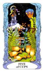5 de Copas - Tarot y Té