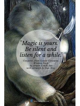 Deck de sagesse des créatures douces par Dan May