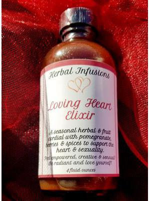Élixir de cœur aimant par Herbal Infusions, 4 oz