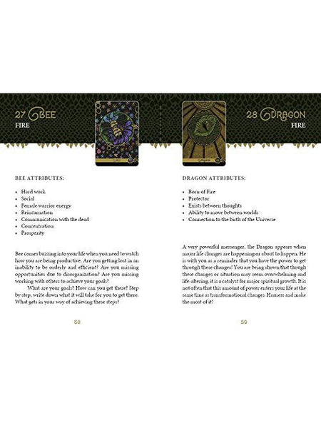 Deck Oracle Élémentaire Sauvage par Michelle Motuzas