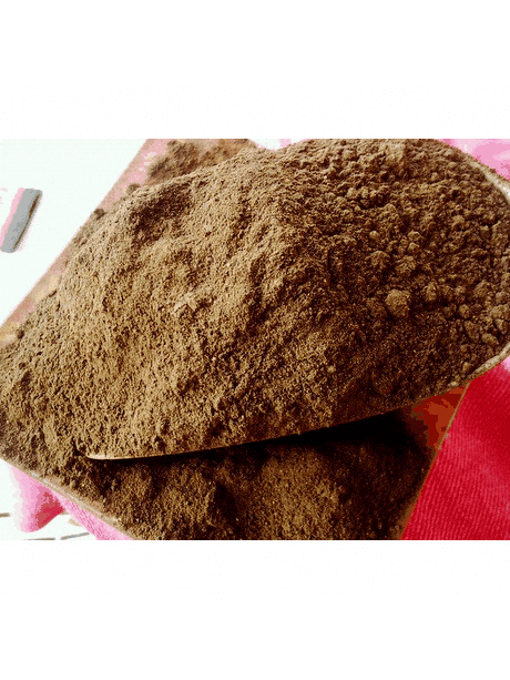 Poudre de coque de noix noire, biologique 1 oz.