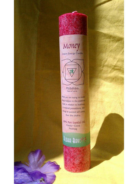 Aloha Bay Chakra Candle "Money"