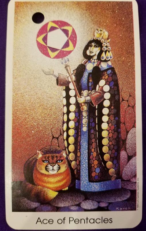 Ace of Pentacles - Tarot & Tea