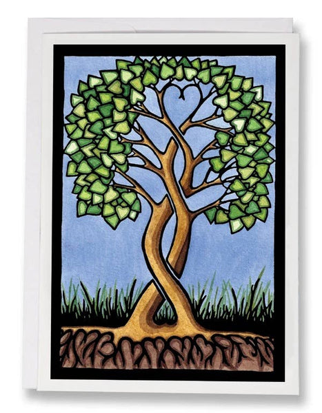 Greeting Card Together Forever Tree