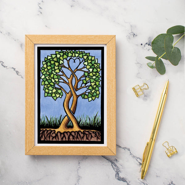 Greeting Card Together Forever Tree