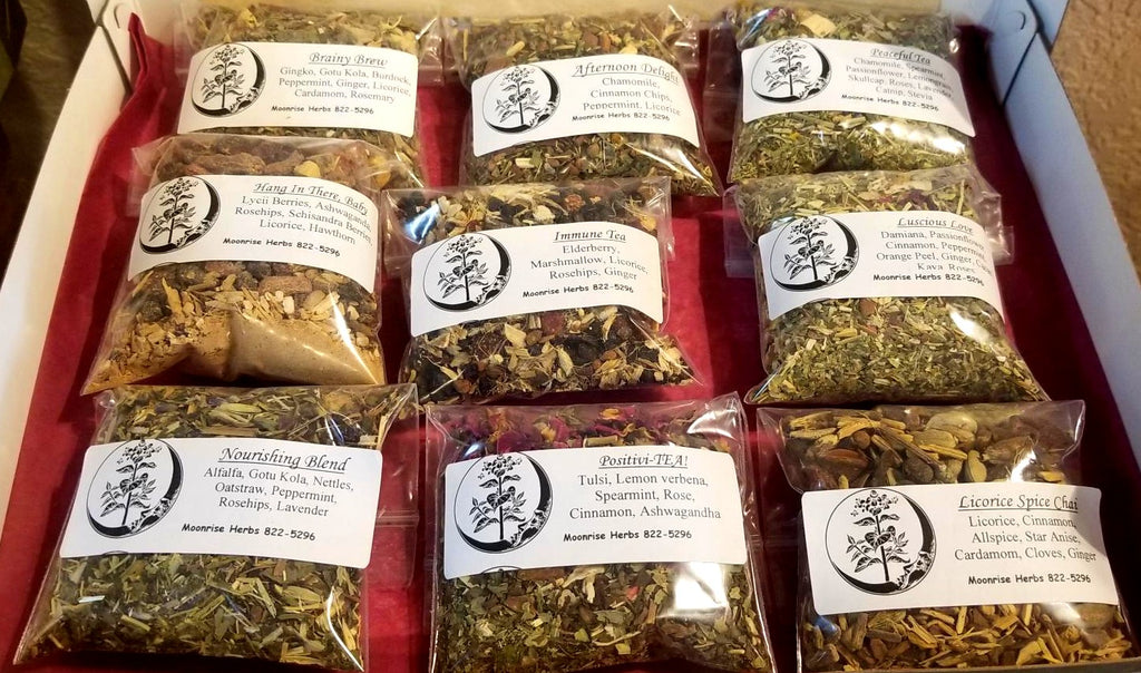 Our Moonrise Herbal Favorites Tea Sampler
