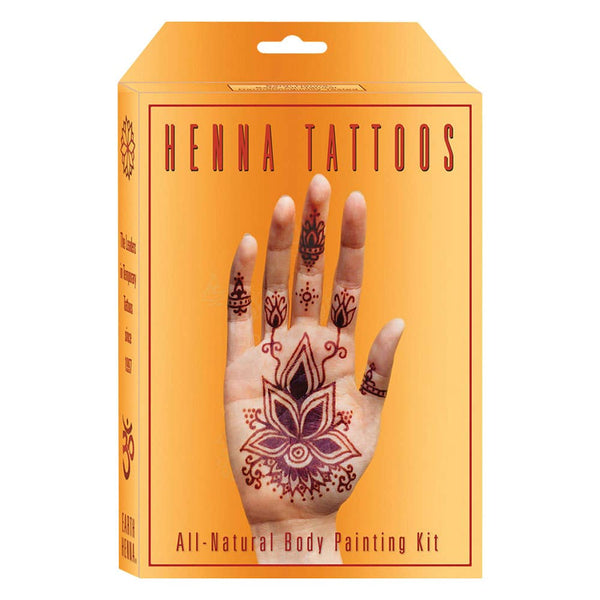 Earth Henna Body Painting Kit - Premium