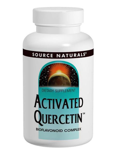 Quercétine activée Source Naturals, 50 comprimés