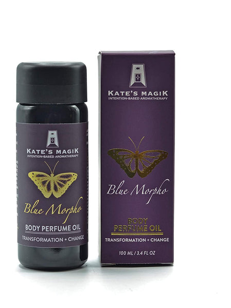 Huile de parfum pour le corps Blue Morpho par Kate's Magik