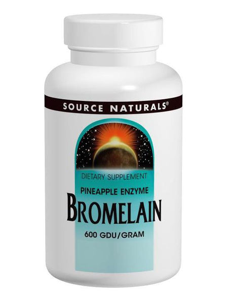 Source Naturals Bromélaïne, 60 capsules