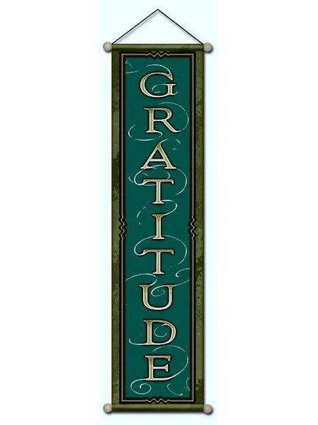 Banner de gratitud, pequeño