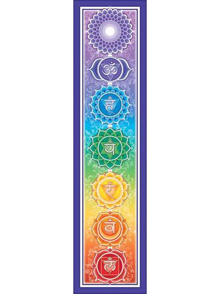 Rainbow Chakra Banner, Small