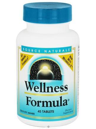 Formule bien-être Source Naturals, 45 comprimés