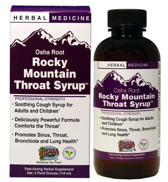 Rocky Mountain Throat Syrup 4oz.