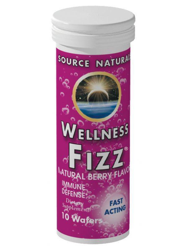Source Naturals Berry Flavor Wellness Fizz, 10 Wafers